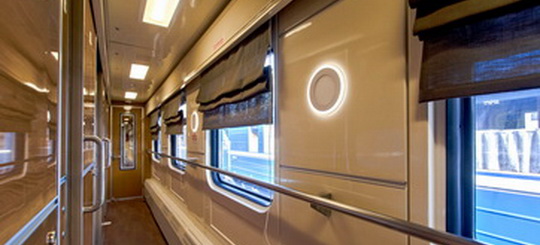 Элементы интерьера <br />пассажирского вагона